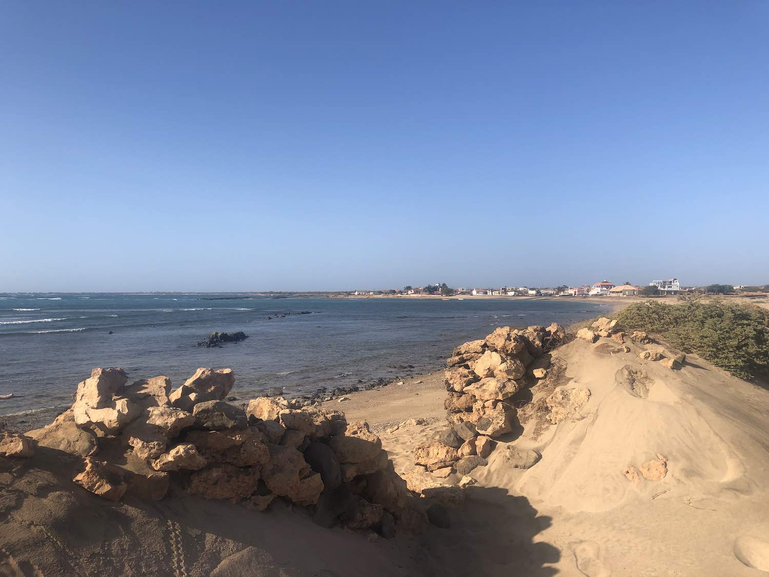 Access to the beautiful Baxona beach
