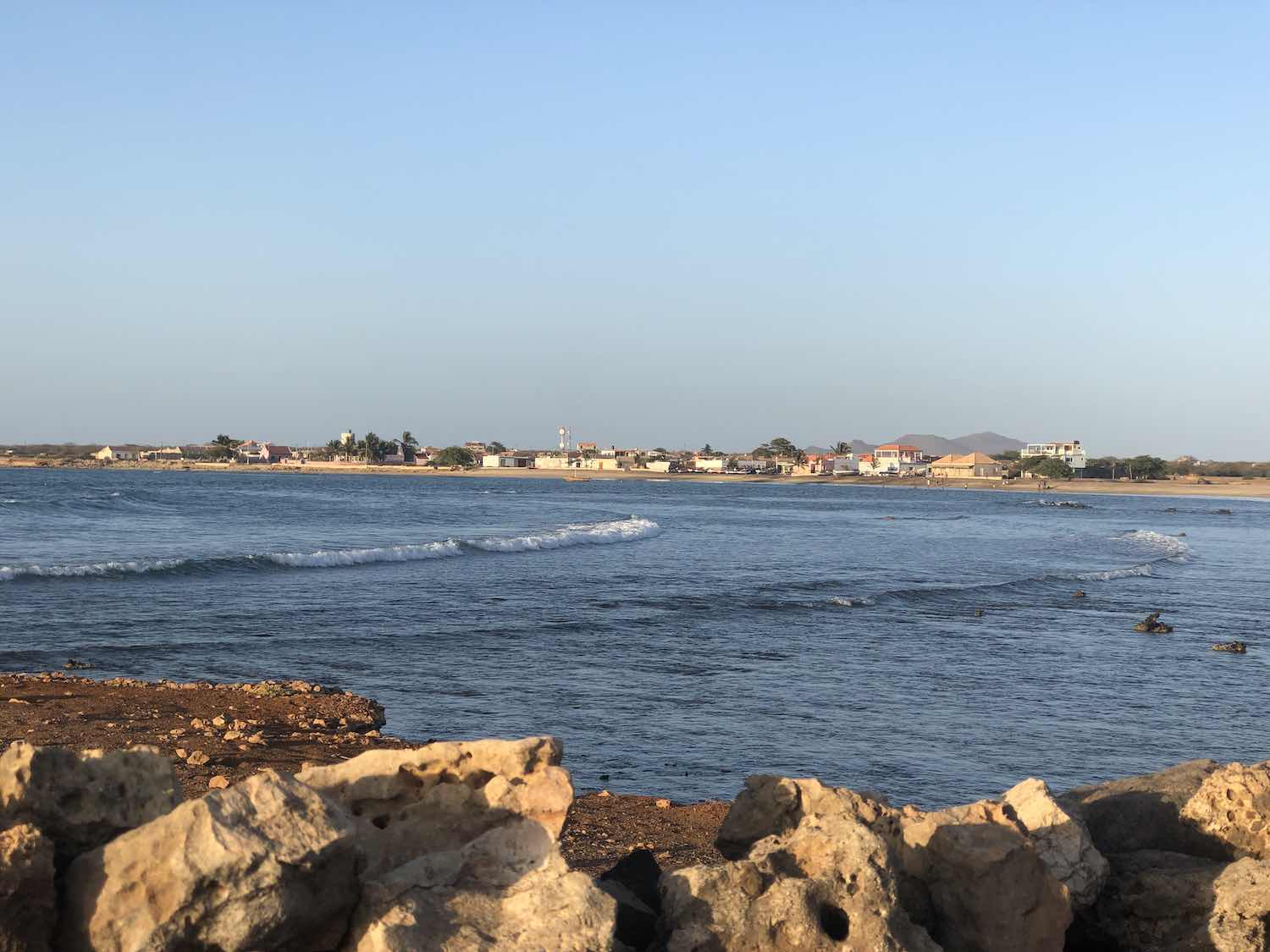 View from the site on the village Baxona